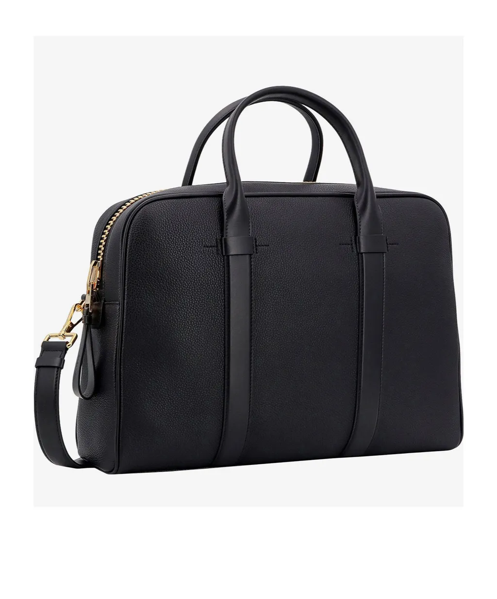 Zipped Top Handle Briefcase