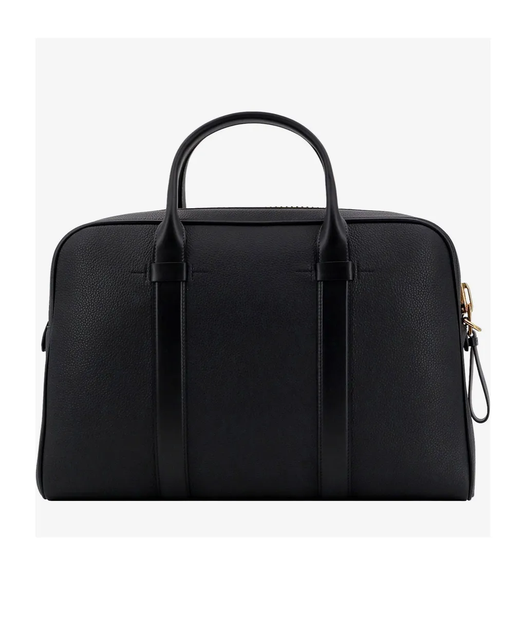 Zipped Top Handle Briefcase