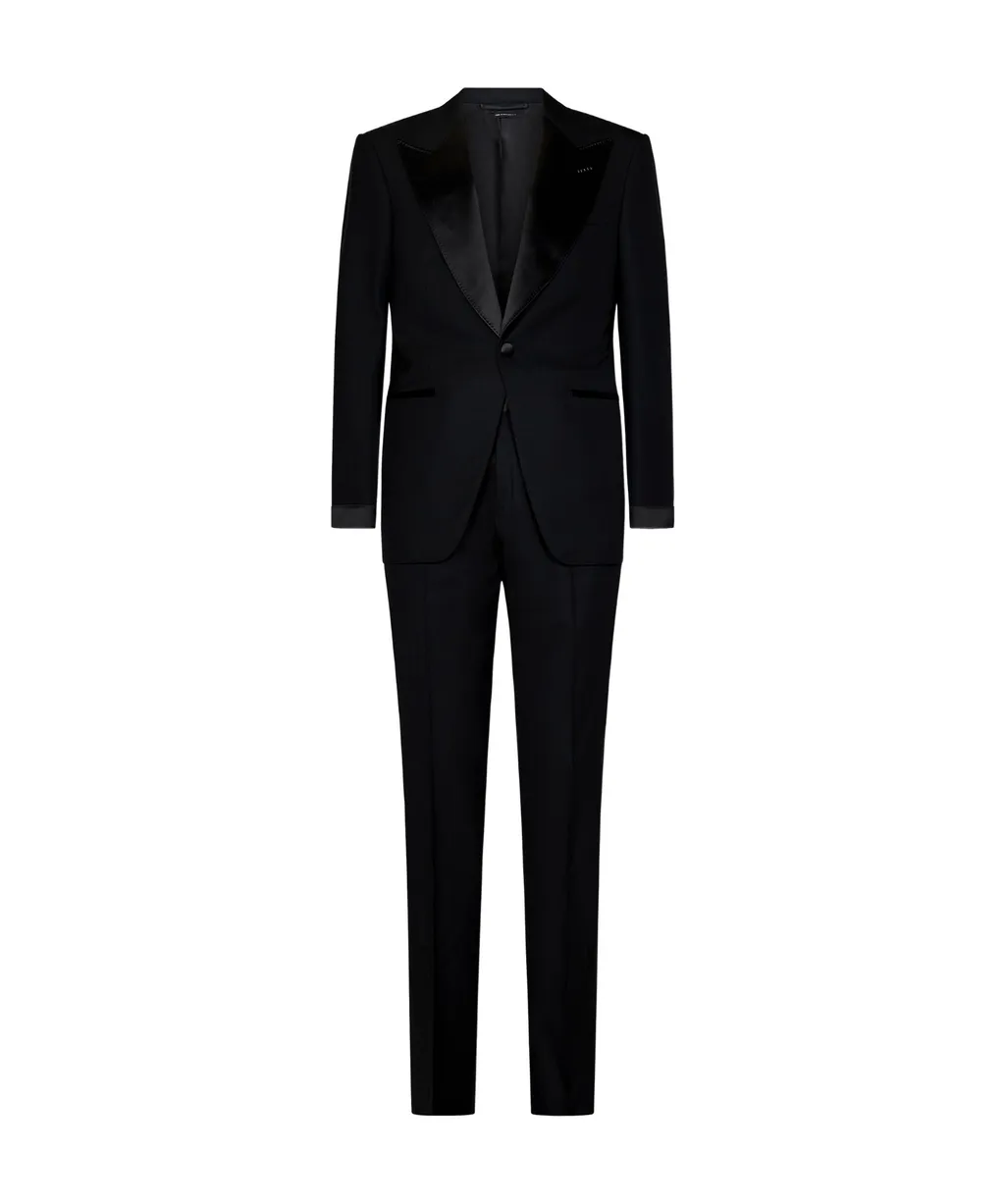 Single-Breasted Tailored Suit
