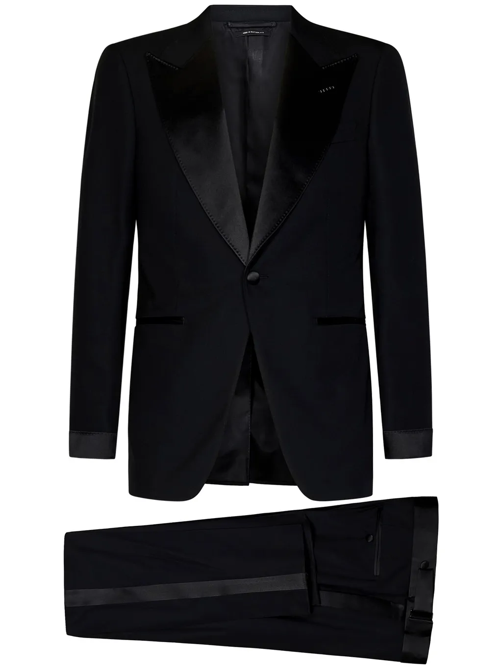 Single-Breasted Tailored Suit