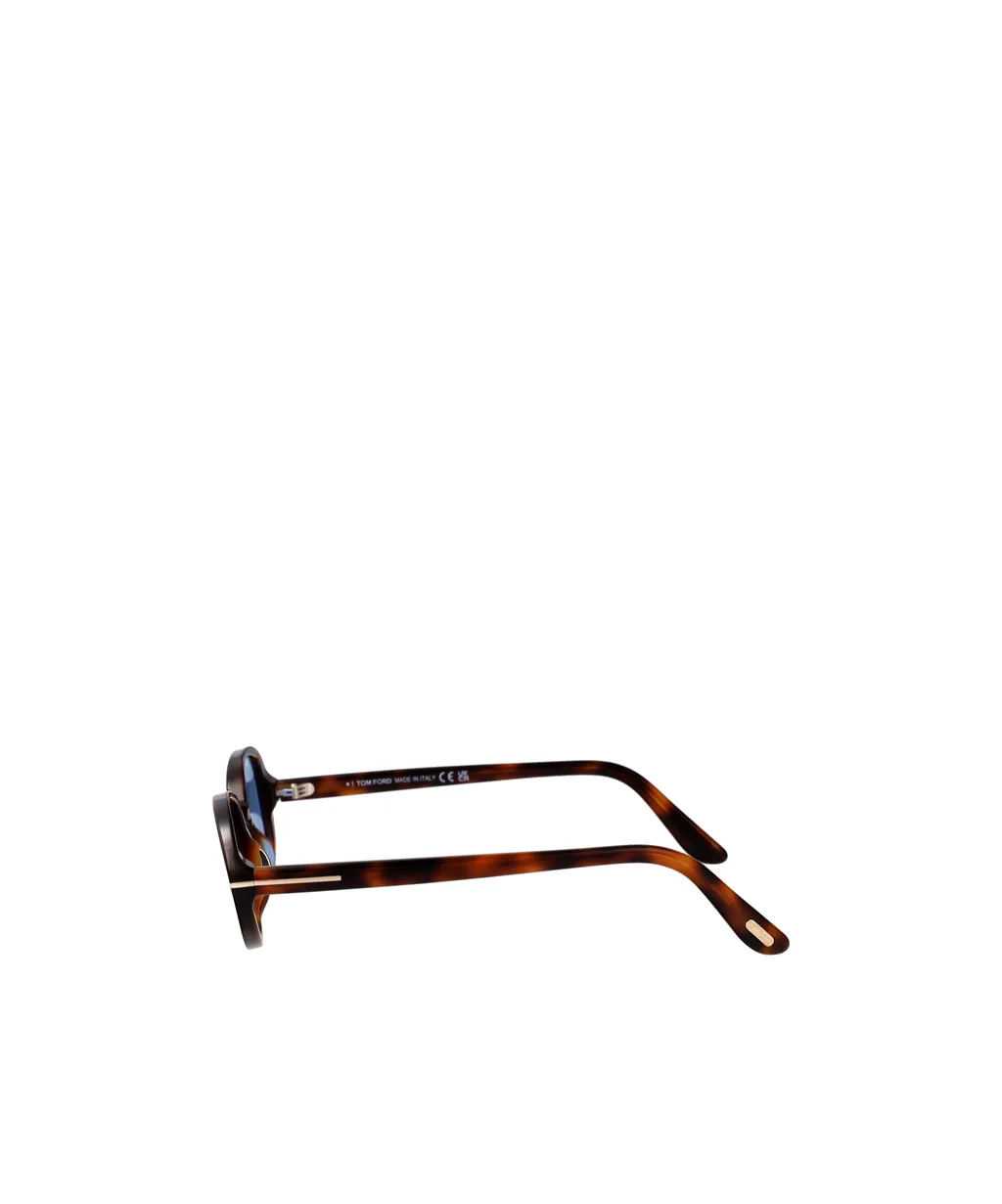 Oval-Frame Sunglasses