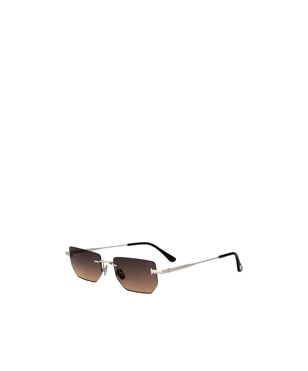 Rectangle-Frame Sunglasses
