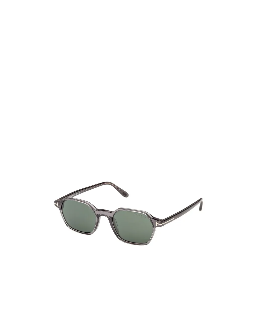Geometric Frame Sunglasses