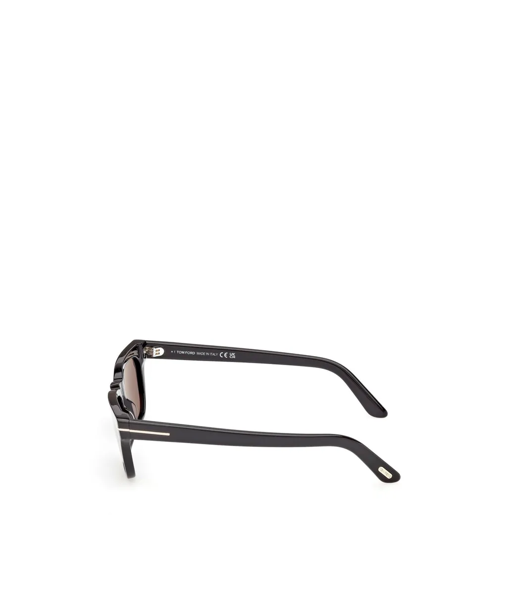 Penn Rectangular Frame Sunglasses