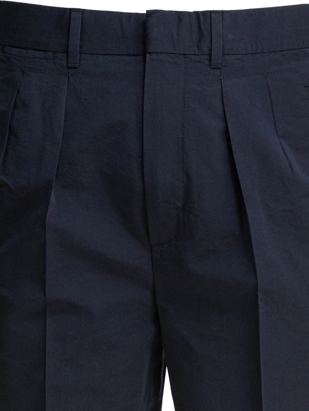 Fluid Poplin Double Pleat Pants