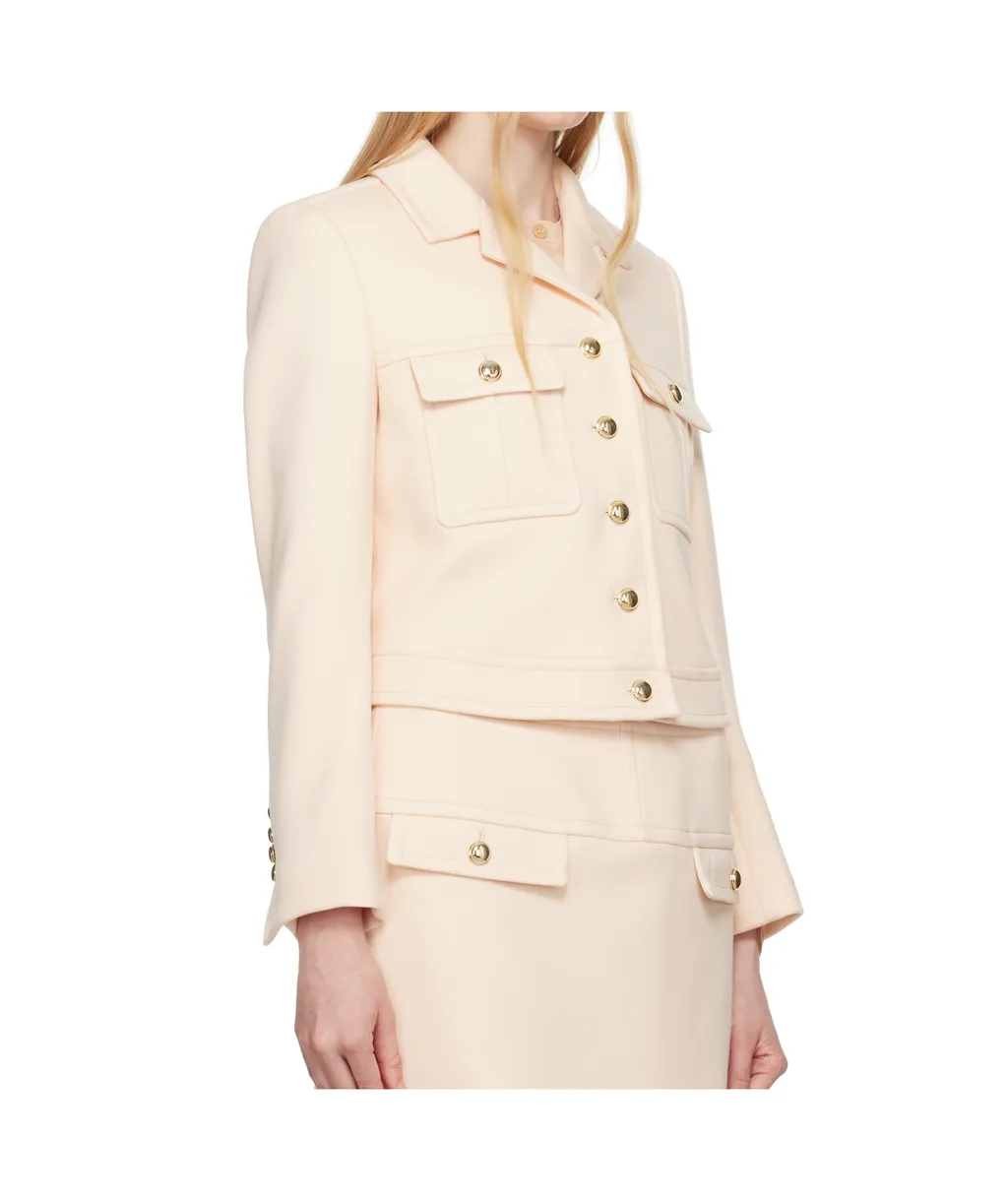 Cropped Safari Jacket