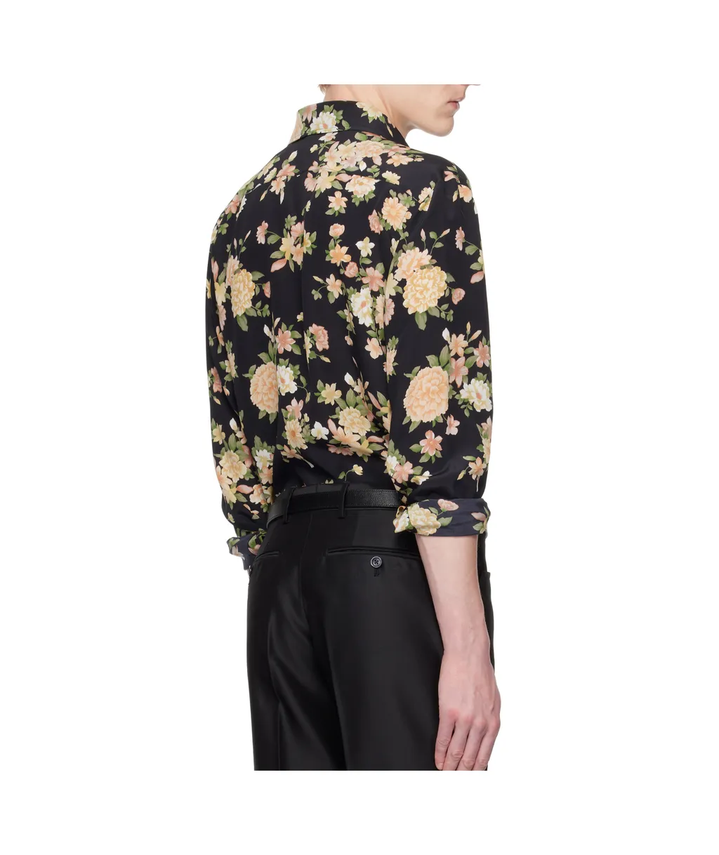 Crepe De Chine Fluid Fit Shirt