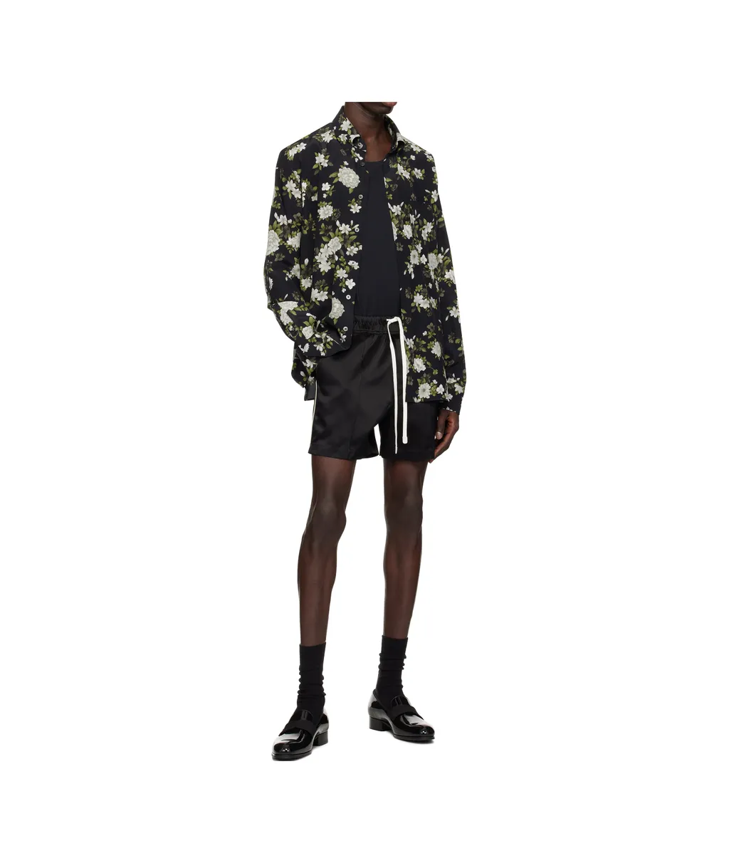 Crepe De Chine Fluid Fit Shirt