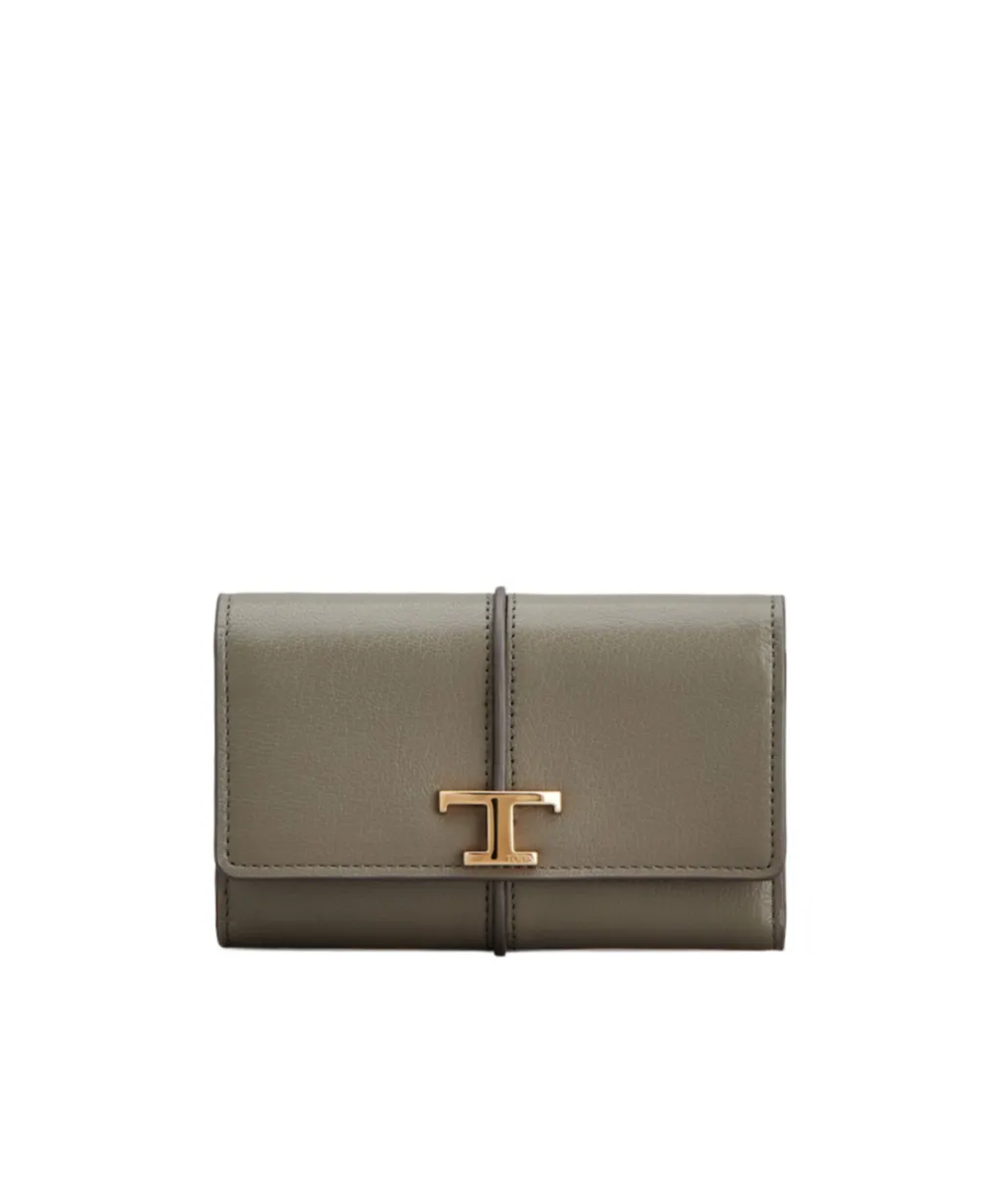 T Timeless Leather Wallet