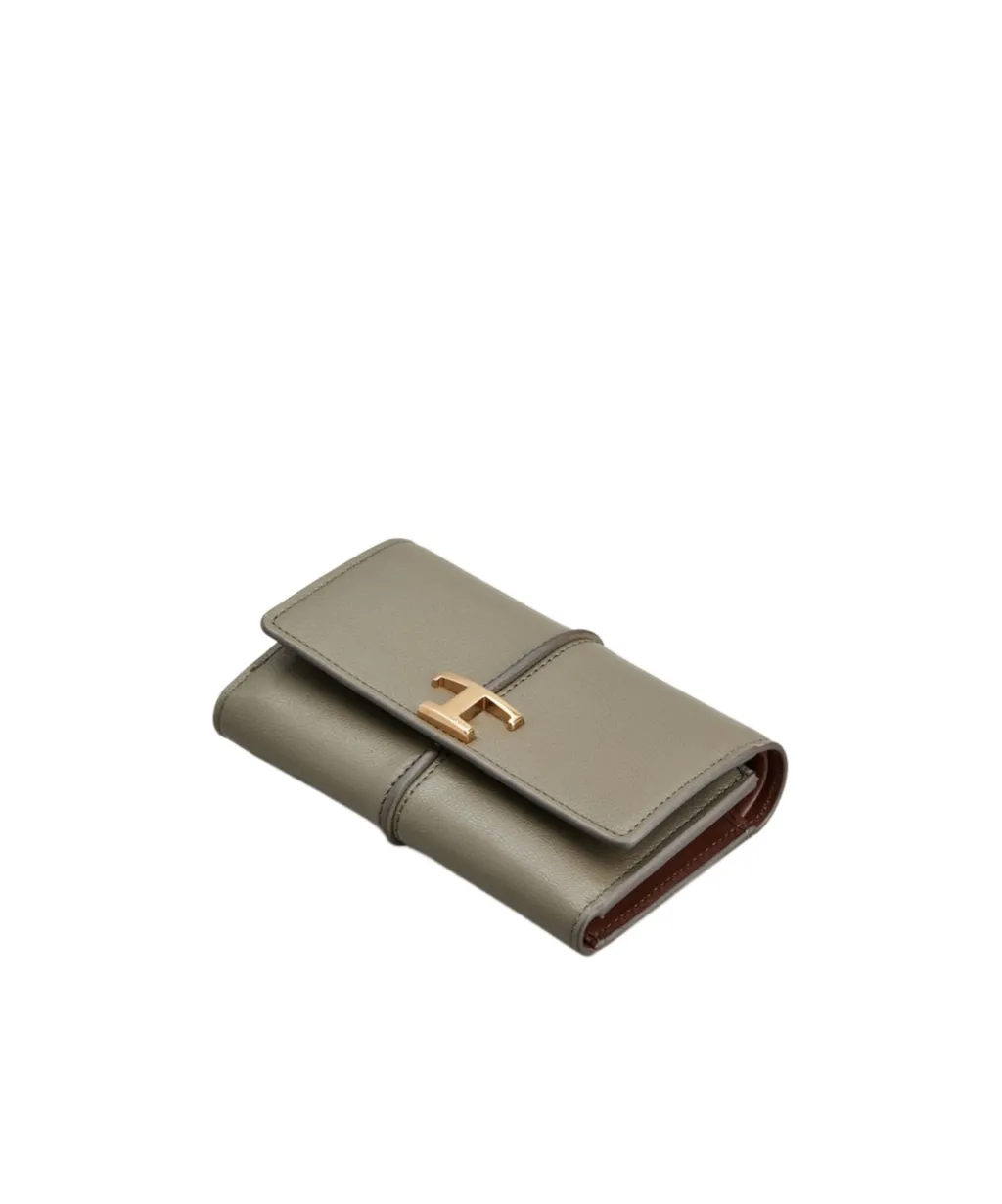 T Timeless Leather Wallet