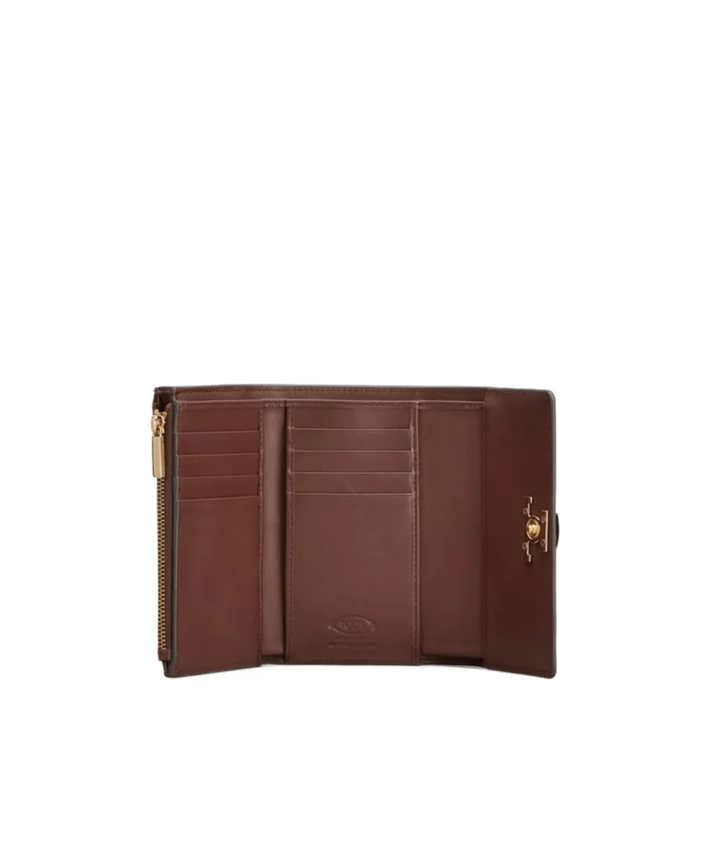 T Timeless Leather Wallet