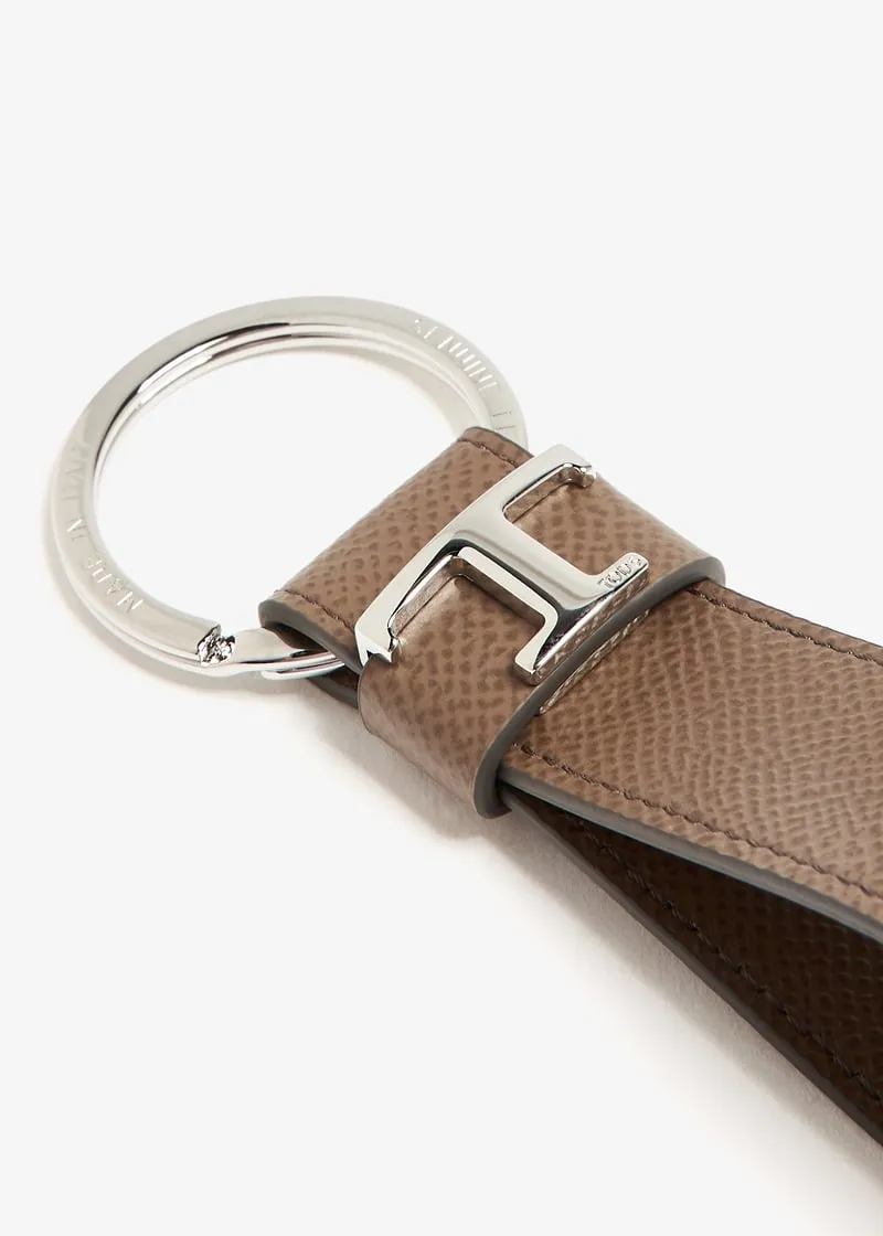 T Logo Keychain