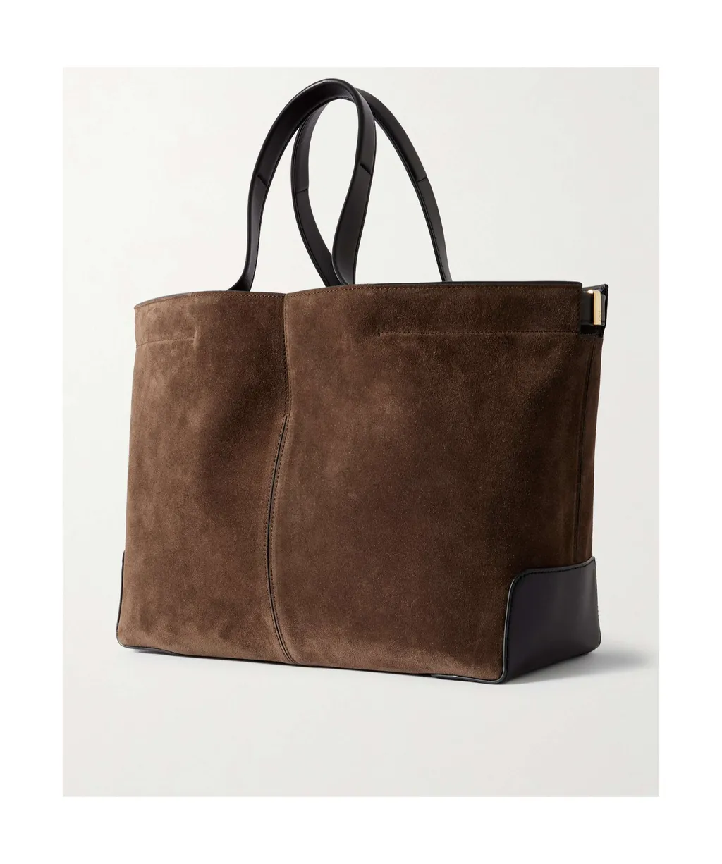 Logo Debossed Medium Tote Bag