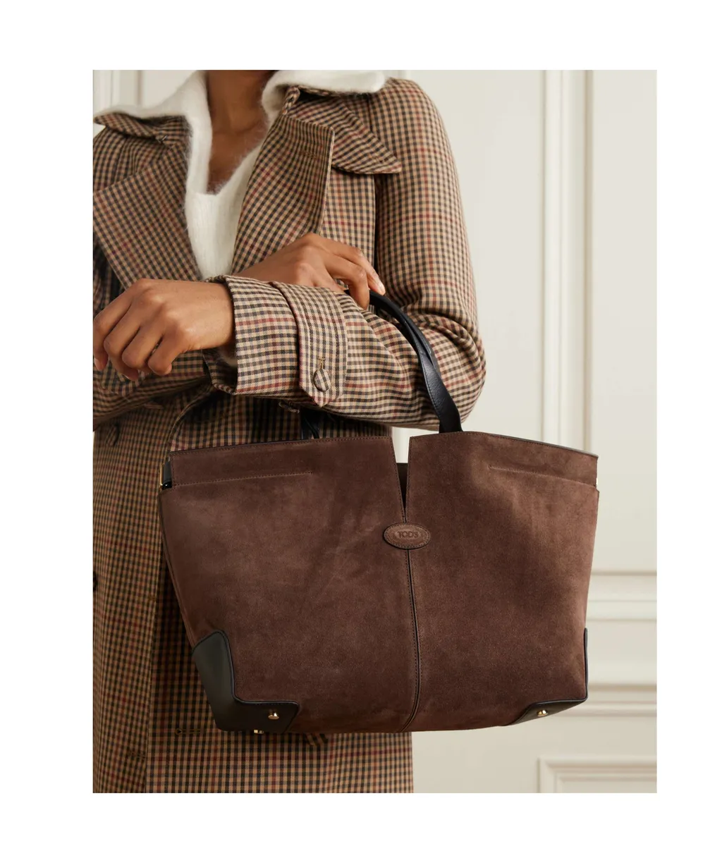 Logo Debossed Medium Tote Bag