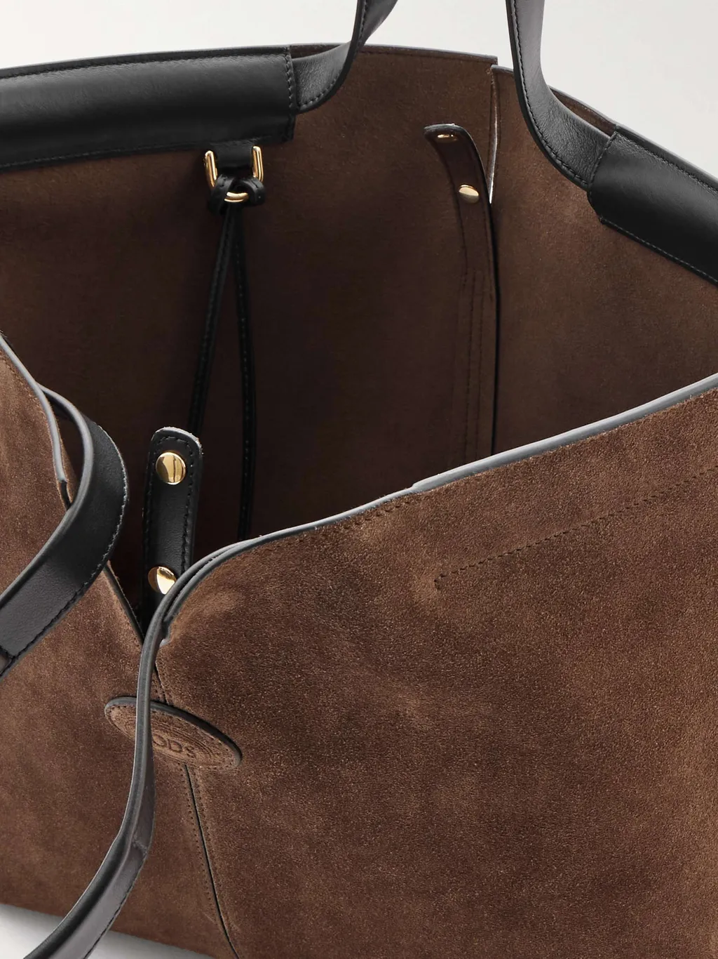 Logo Debossed Medium Tote Bag