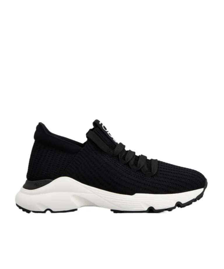Logo Embossed Lace-Up Sneakers
