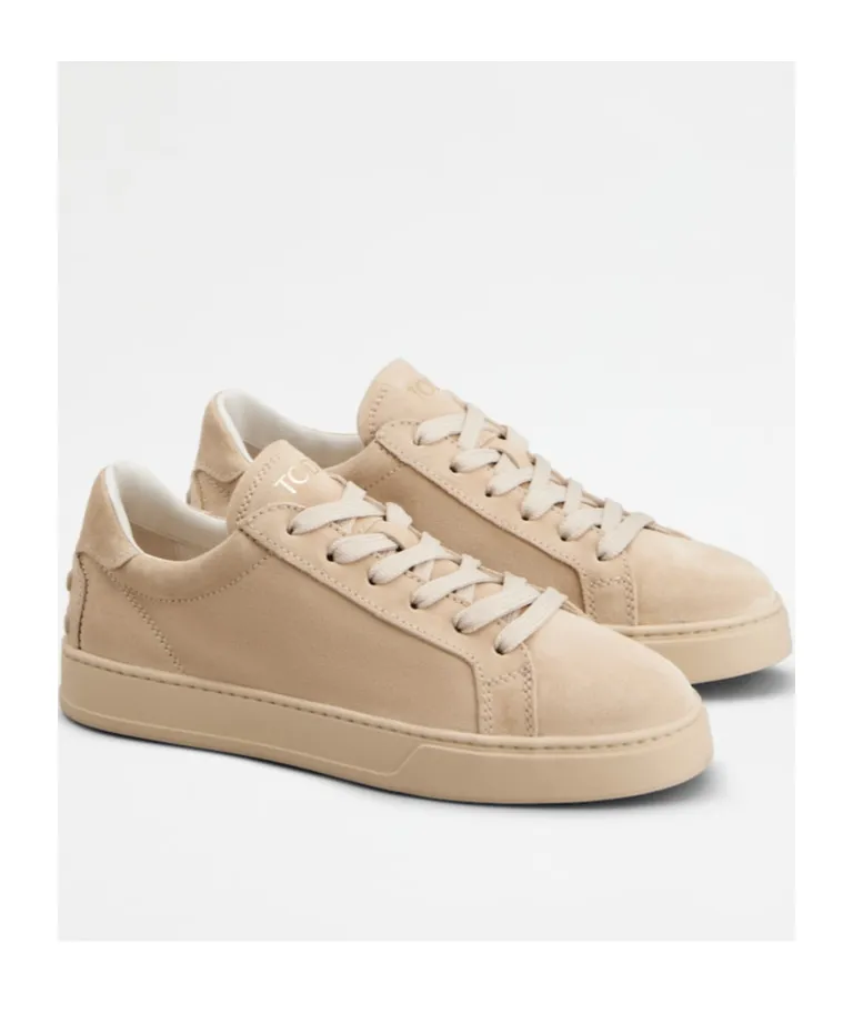 Round Toe Lace-Up Sneakers