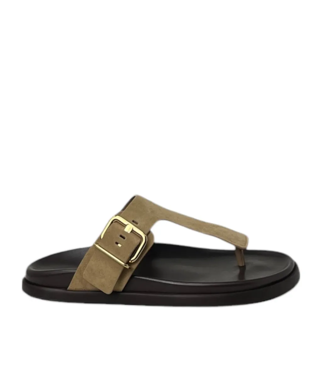 Leather Slides