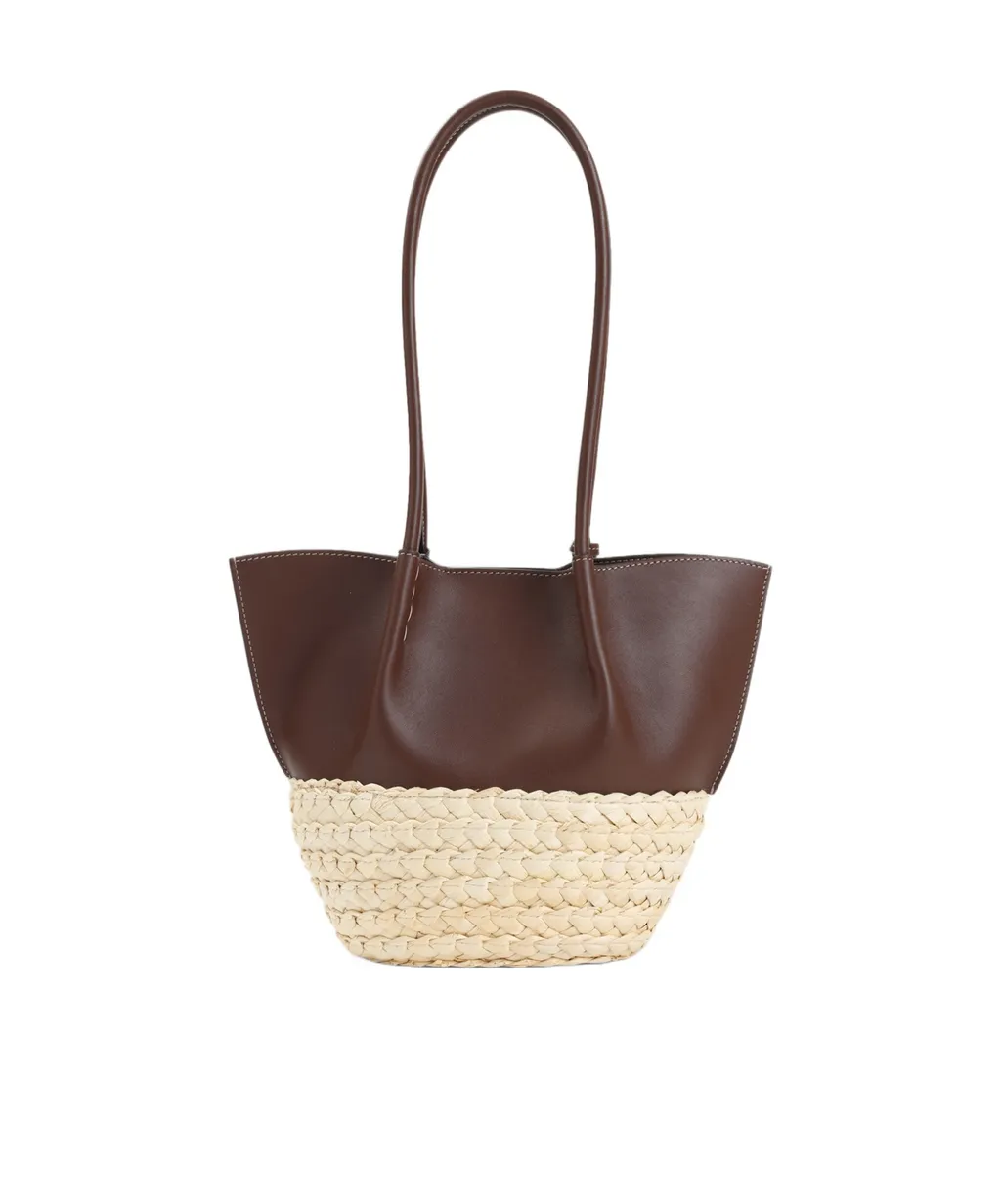 Logo Debossed Shopping Bag