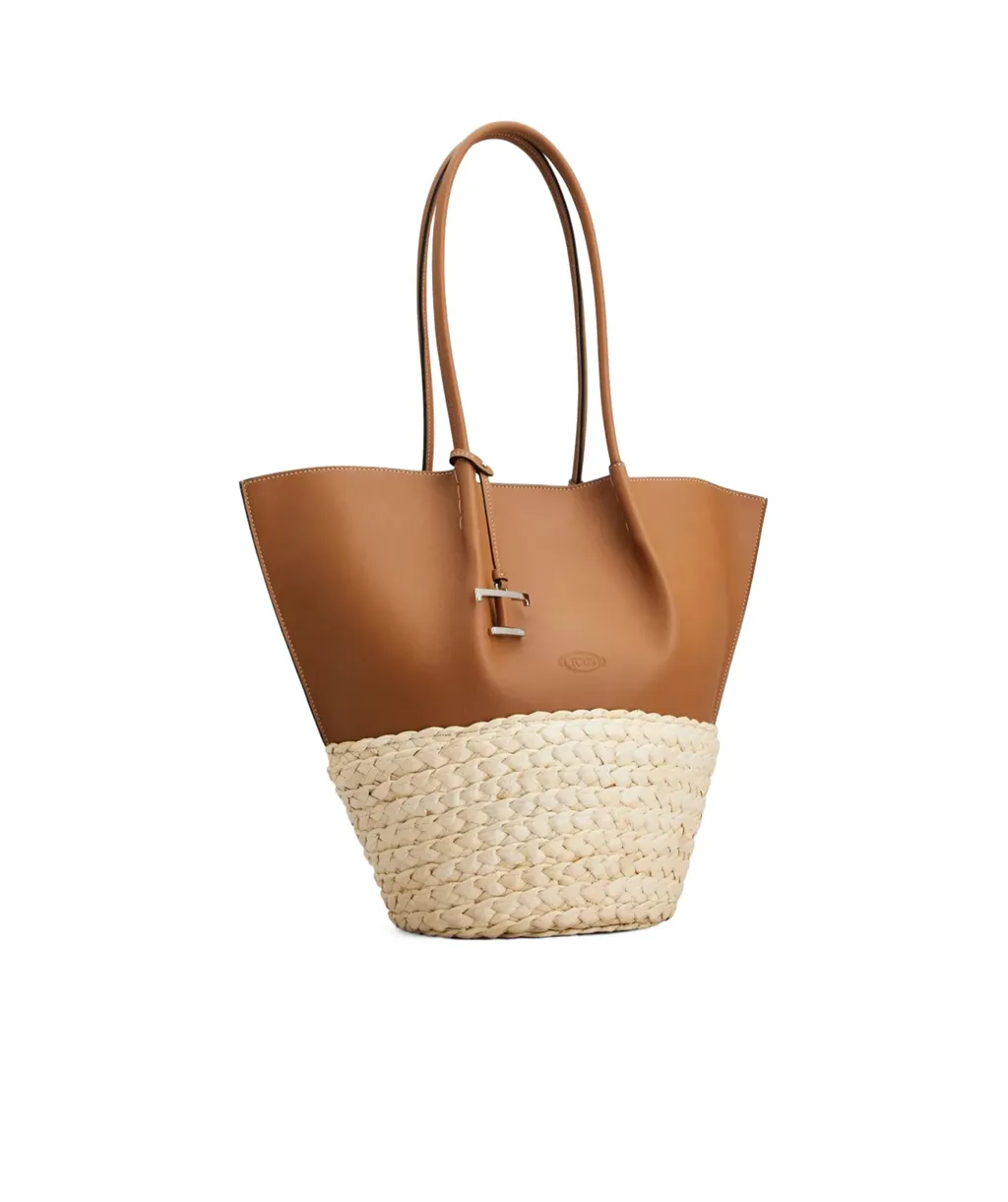 Logo Debossed Tote Bag