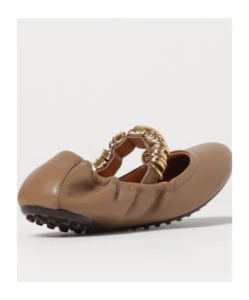 Ring Embellished Ballerinas