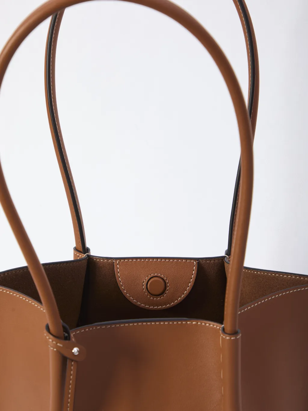 Logo Debossed Shopping Bag
