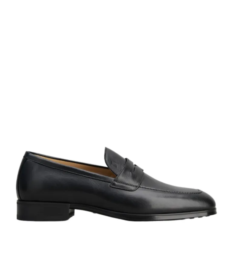 Logo Debossed Loafers