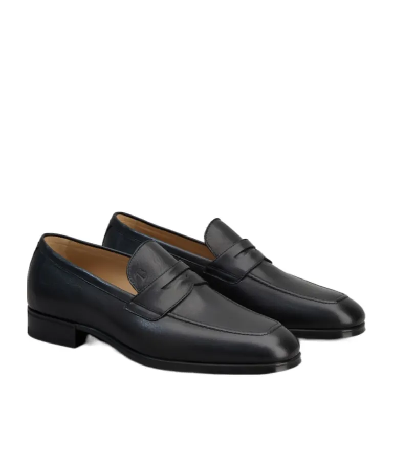 Logo Debossed Loafers