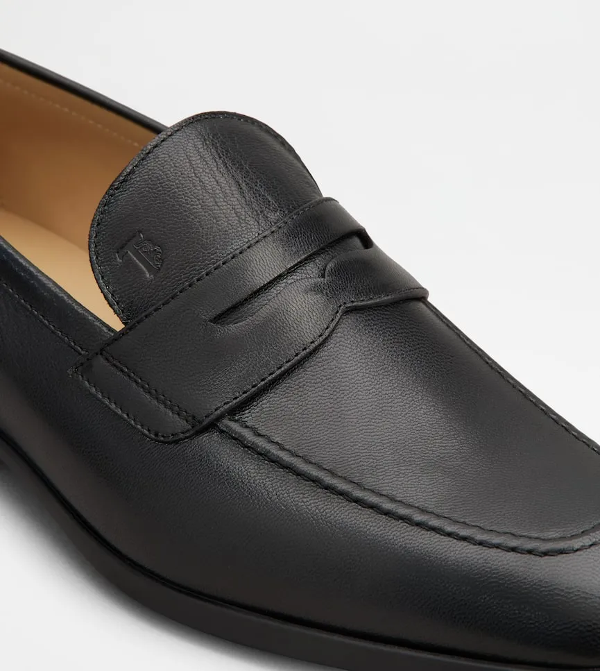 Logo Debossed Loafers