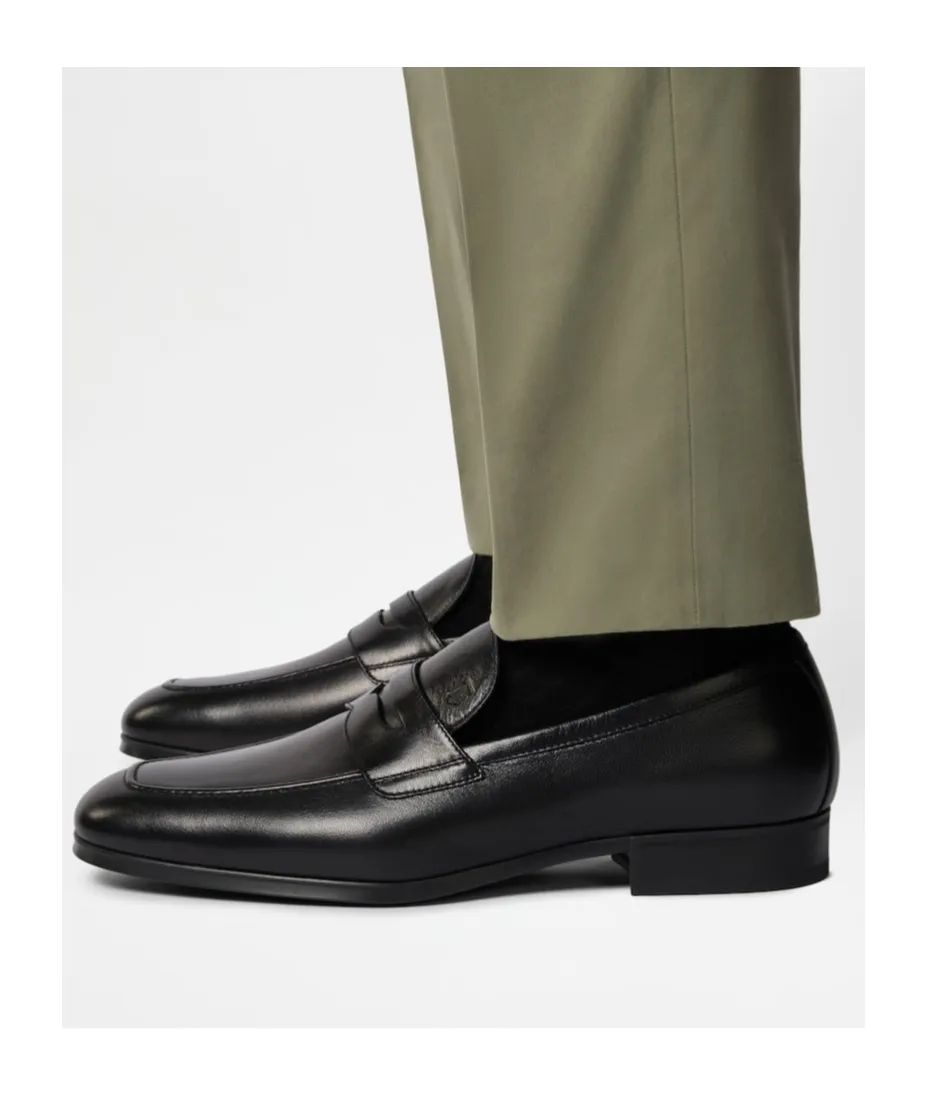 Logo Debossed Loafers