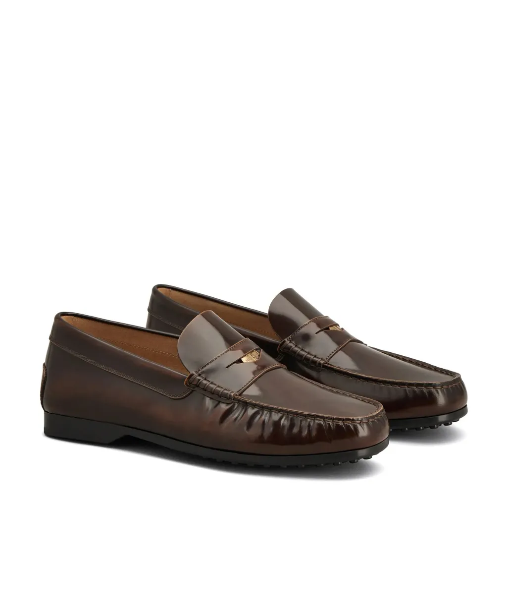 Round Head Loafer Shoes