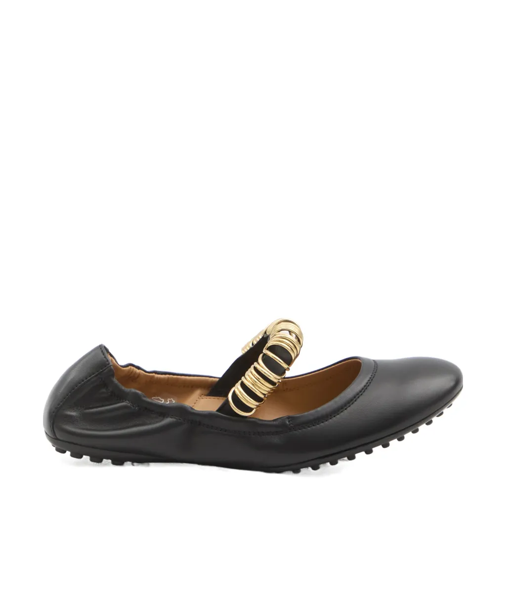 Ring Embellished Ballerinas