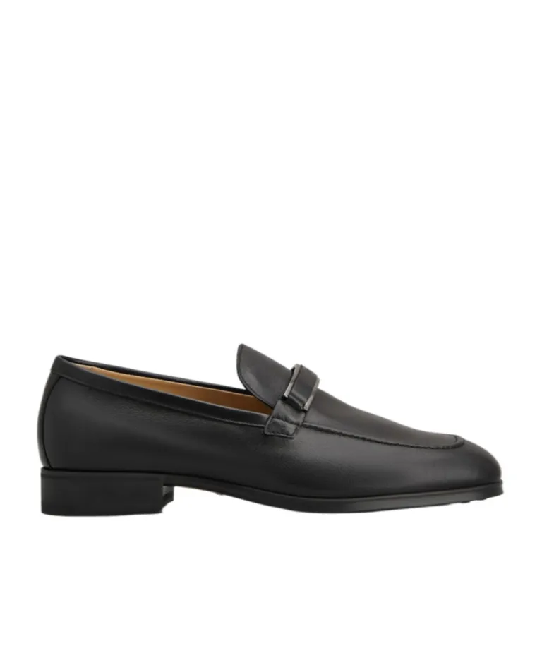 Logo Debossed Loafers