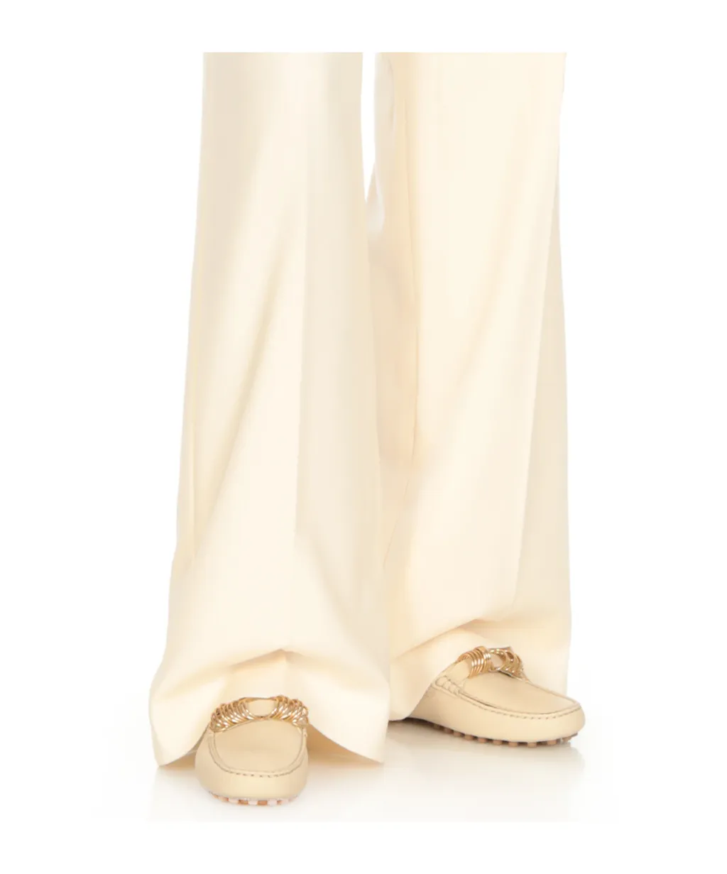 Ring Embellished Loafers