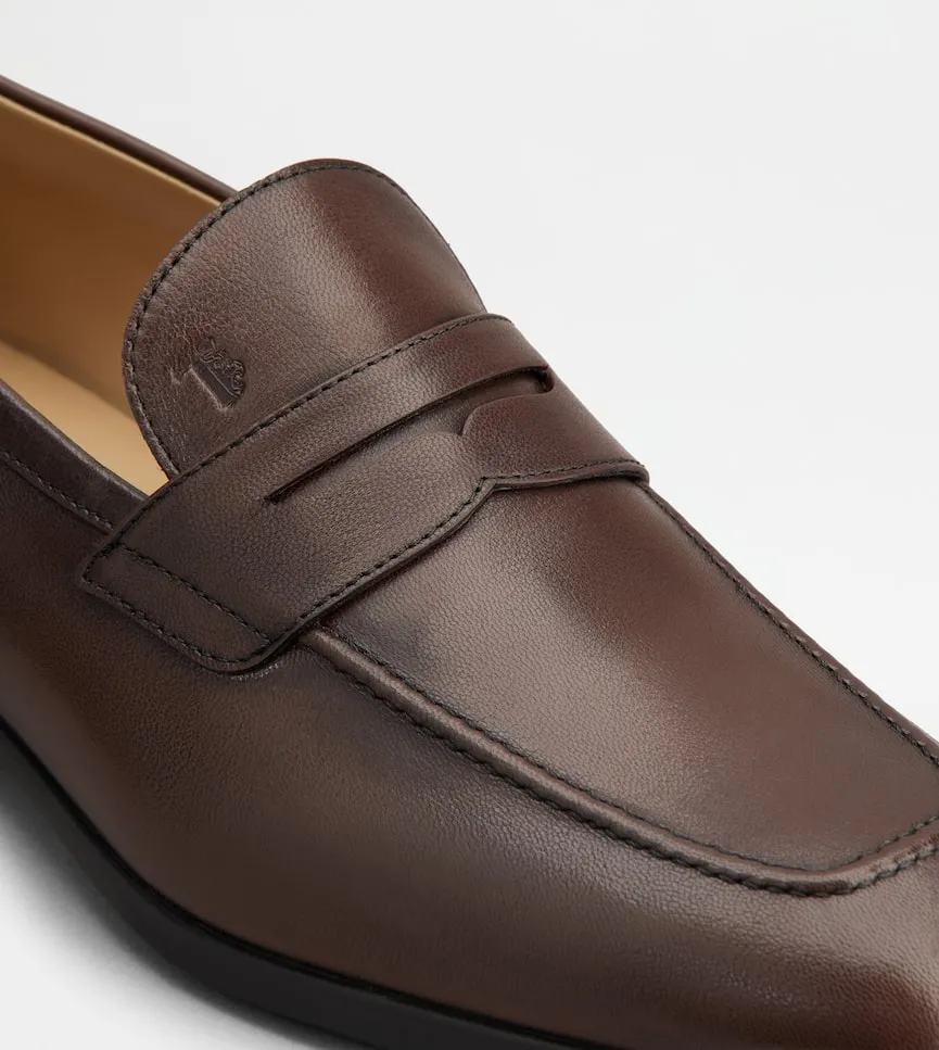 Round Head Loafer Shoes