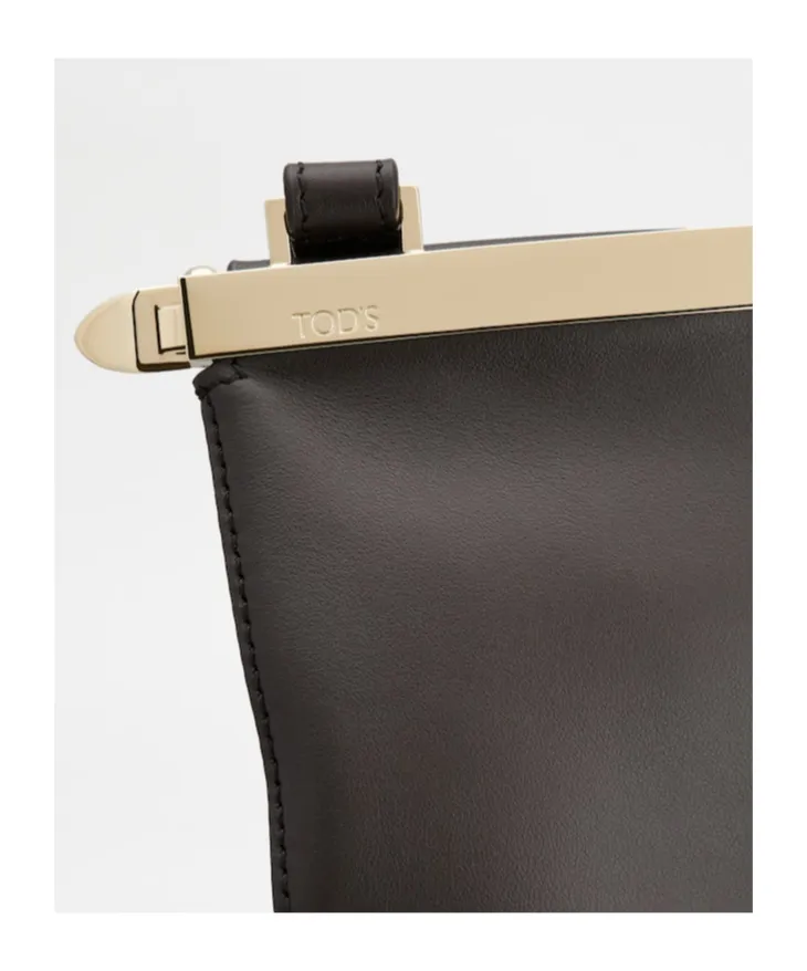 Logo Embossed Bucket Bag