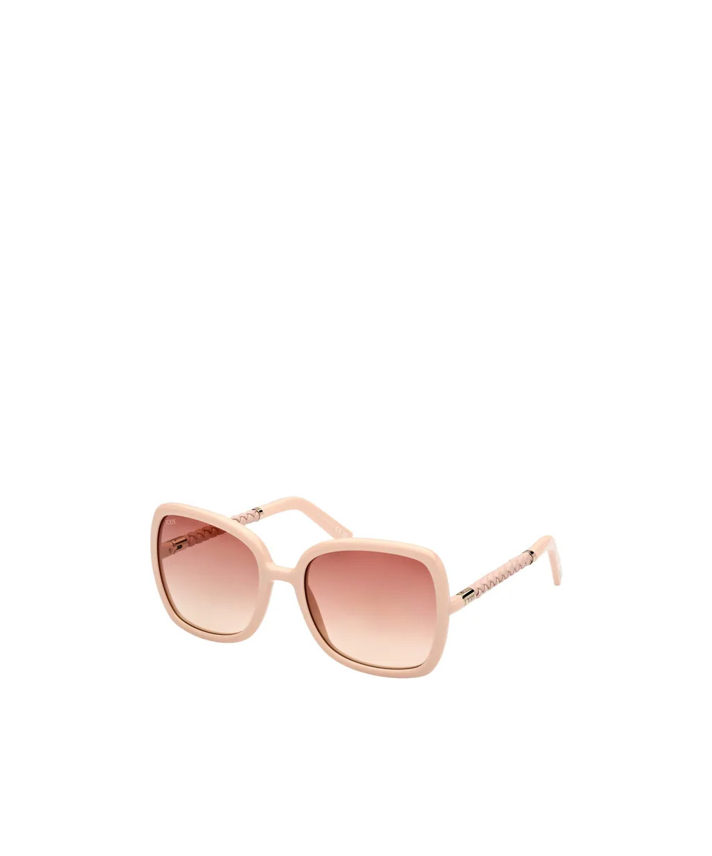 Geometric Frame Sunglasses