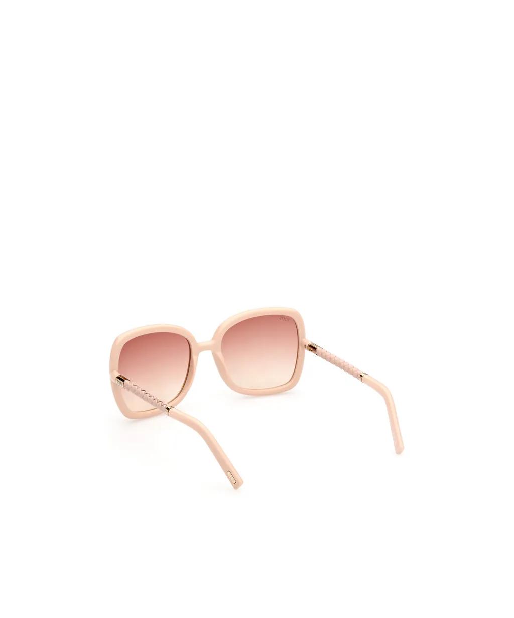 Geometric Frame Sunglasses