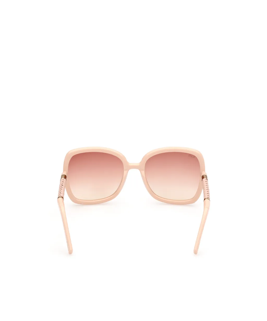 Geometric Frame Sunglasses