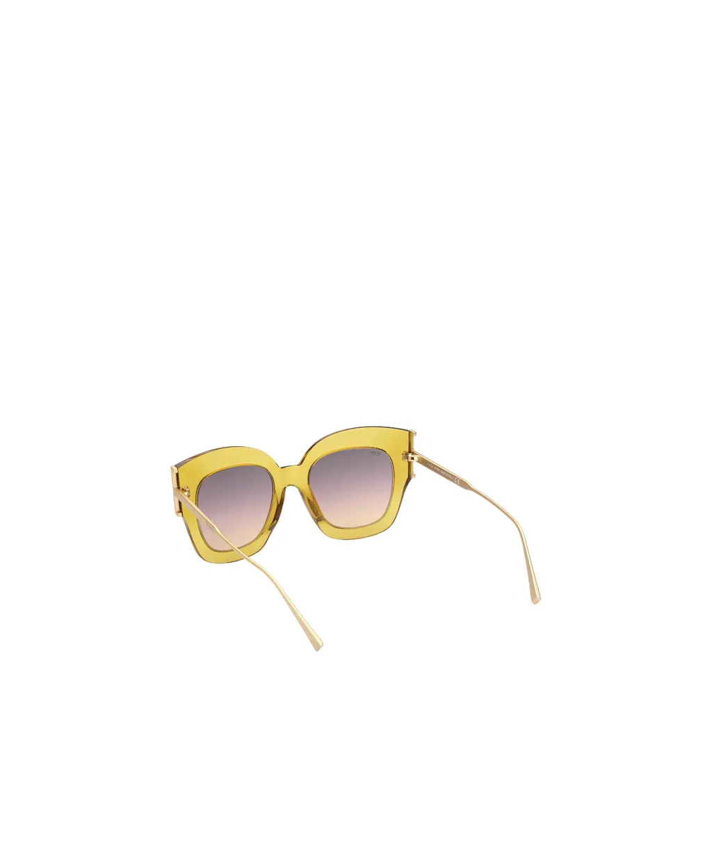 Geometric Frame Sunglasses