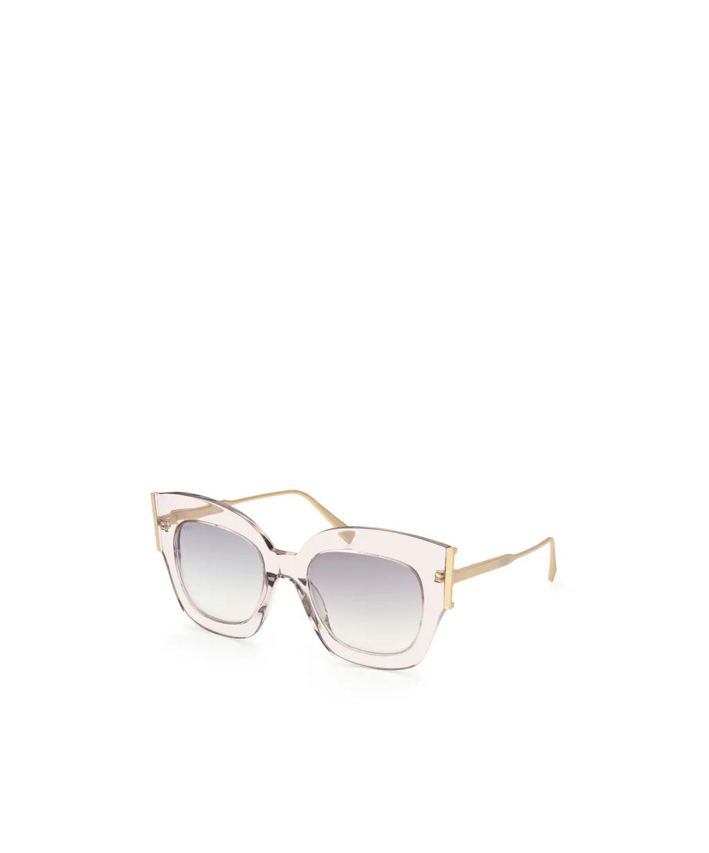 Geometric Frame Sunglasses
