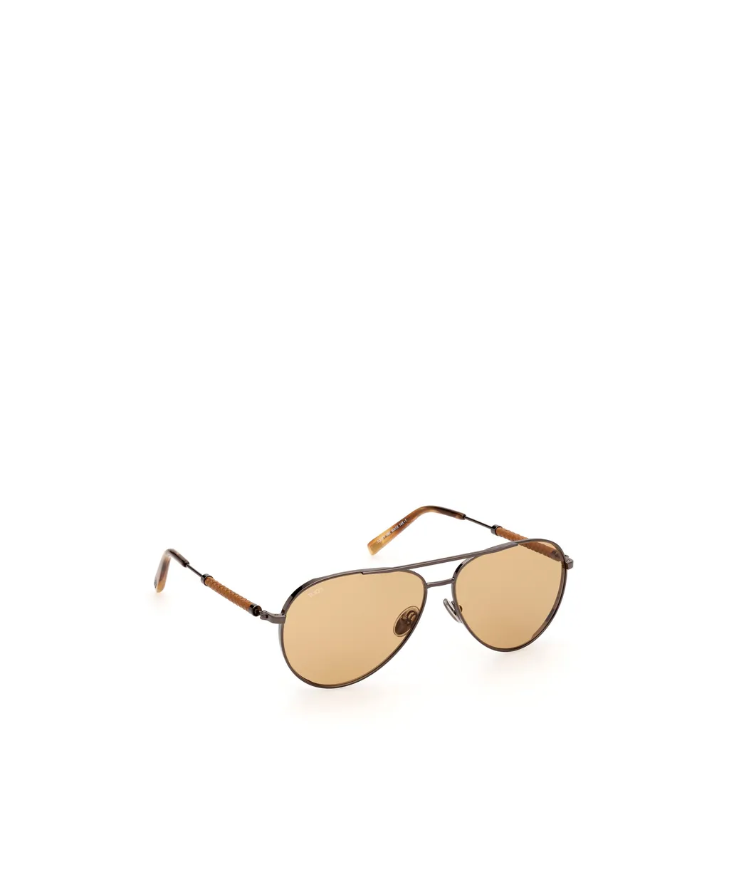 Geometric Frame Sunglasses