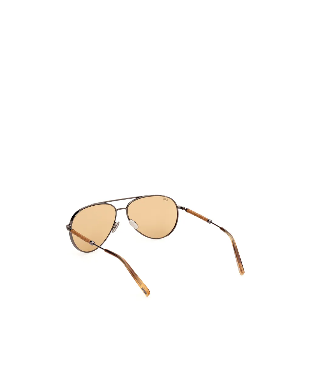 Geometric Frame Sunglasses