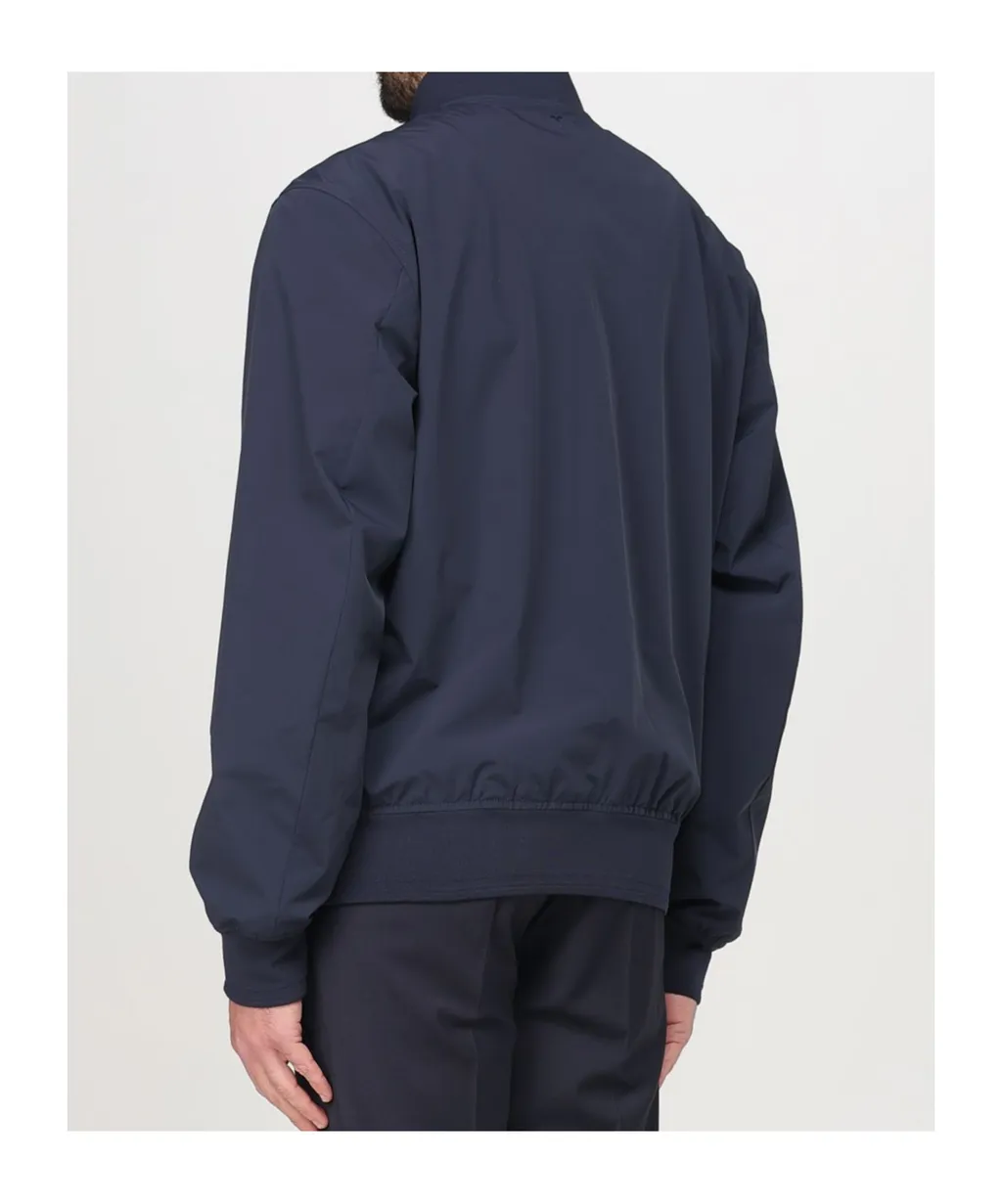 Two Way Zipped Bomber Jacket