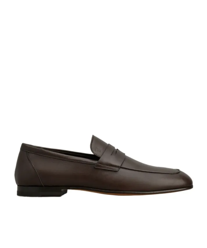 Round Toe Slip-On Loafers