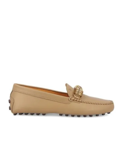 Ring Embellished Loafers