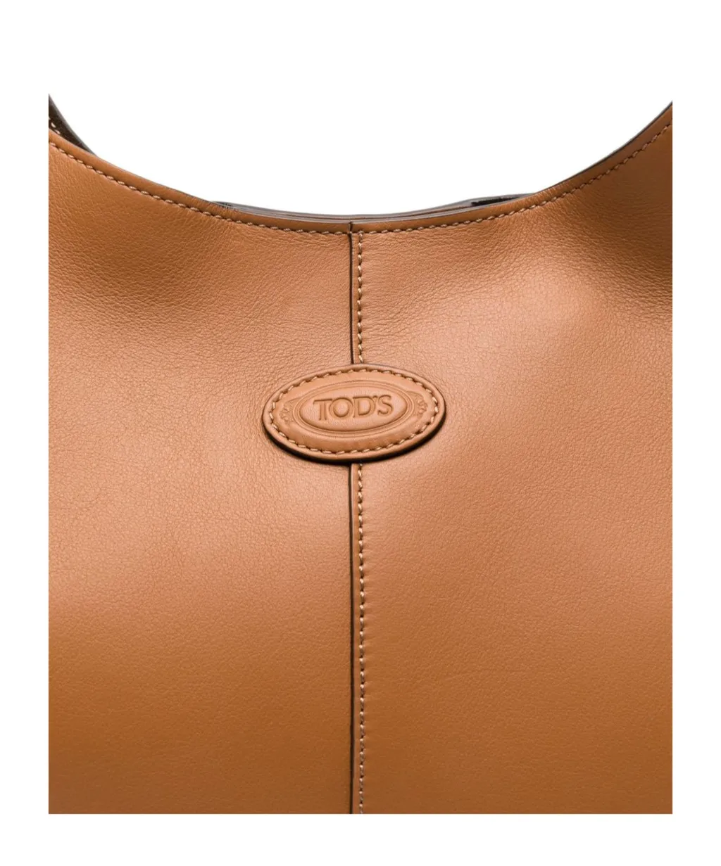 Di Bag Hobo Logo Detailed Medium Shoulder Bag