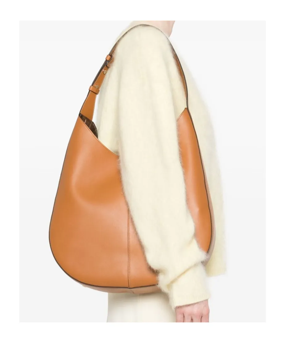 Di Bag Hobo Logo Detailed Medium Shoulder Bag