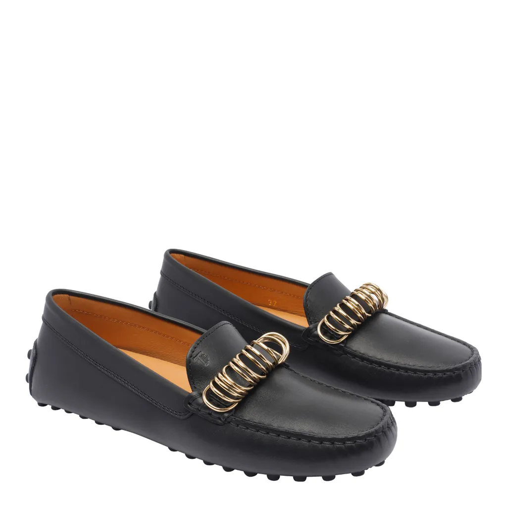 Ring Embellished Loafers
