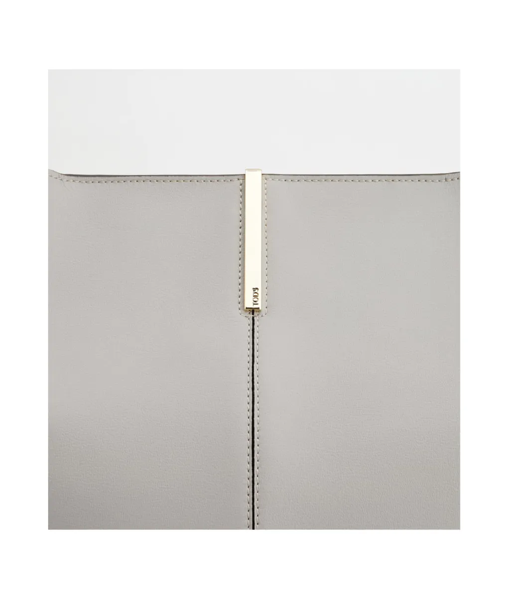 Logo Engraved Medium Shopping Bag